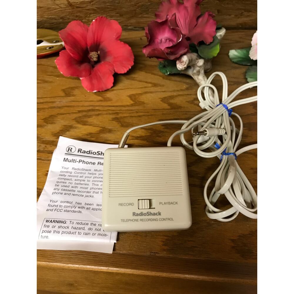 Vintage Phone Recording Control Radio Shack 43-1236‎